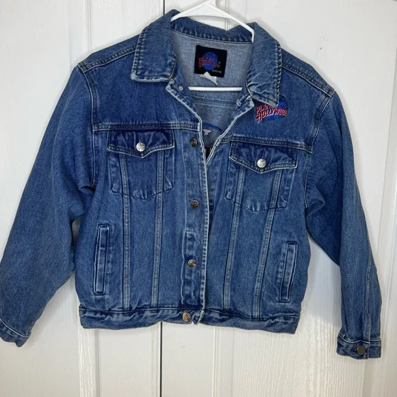 Vintage Planet Hollywood Indianapolis Denim Jacket - Picture 3 of 8